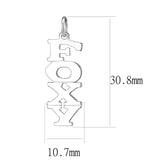 Silver Brass Pendant with No Stone