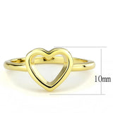 Flash Gold Brass Ring with No Stone