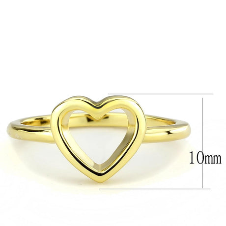Flash Gold Brass Ring with No Stone