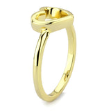 Flash Gold Brass Ring with No Stone