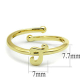 Flash Gold Brass Ring with No Stone