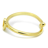 Flash Gold Brass Ring with No Stone