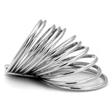 Rhodium Brass Ring with No Stone