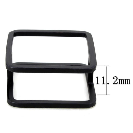 Ruthenium Brass Ring with No Stone