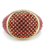 Gold Brass Bangle with Top Grade Crystal  in Multi Color