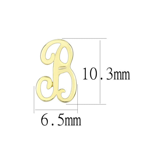 Flash Gold Brass Earrings with No Stone