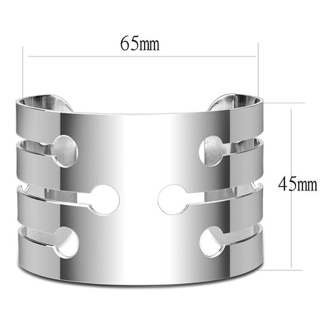 Stainless Steel Bangle with No Stone