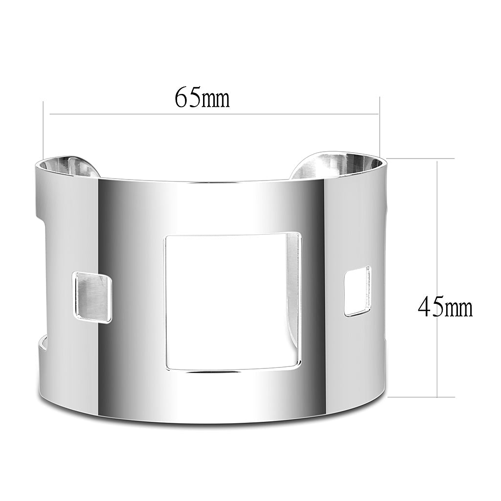 Stainless Steel Bangle with No Stone