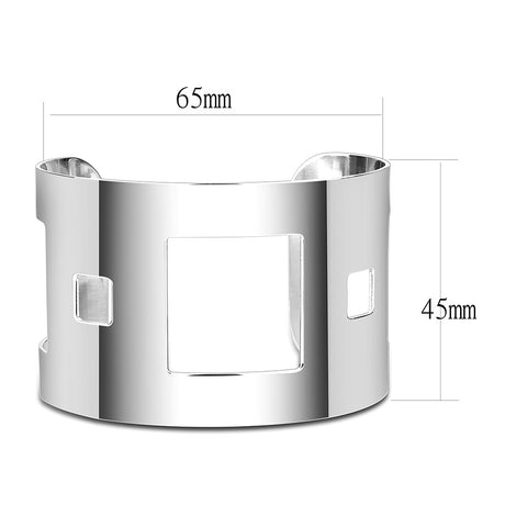 Stainless Steel Bangle with No Stone