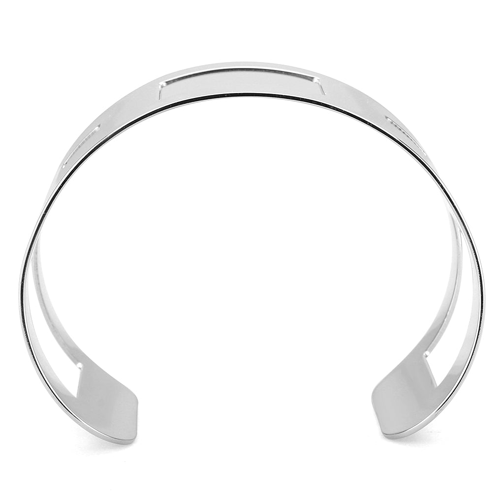 Stainless Steel Bangle with No Stone