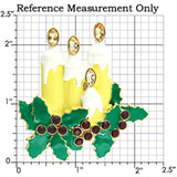 Gold White Metal Brooches with Top Grade Crystal  in Citrine Yellow