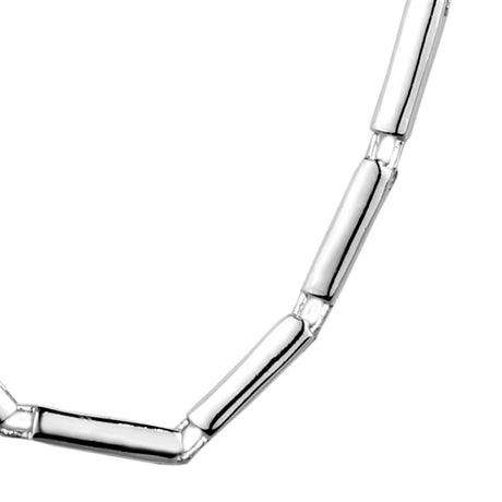 Silver 925 Sterling Silver Necklace with No Stone
