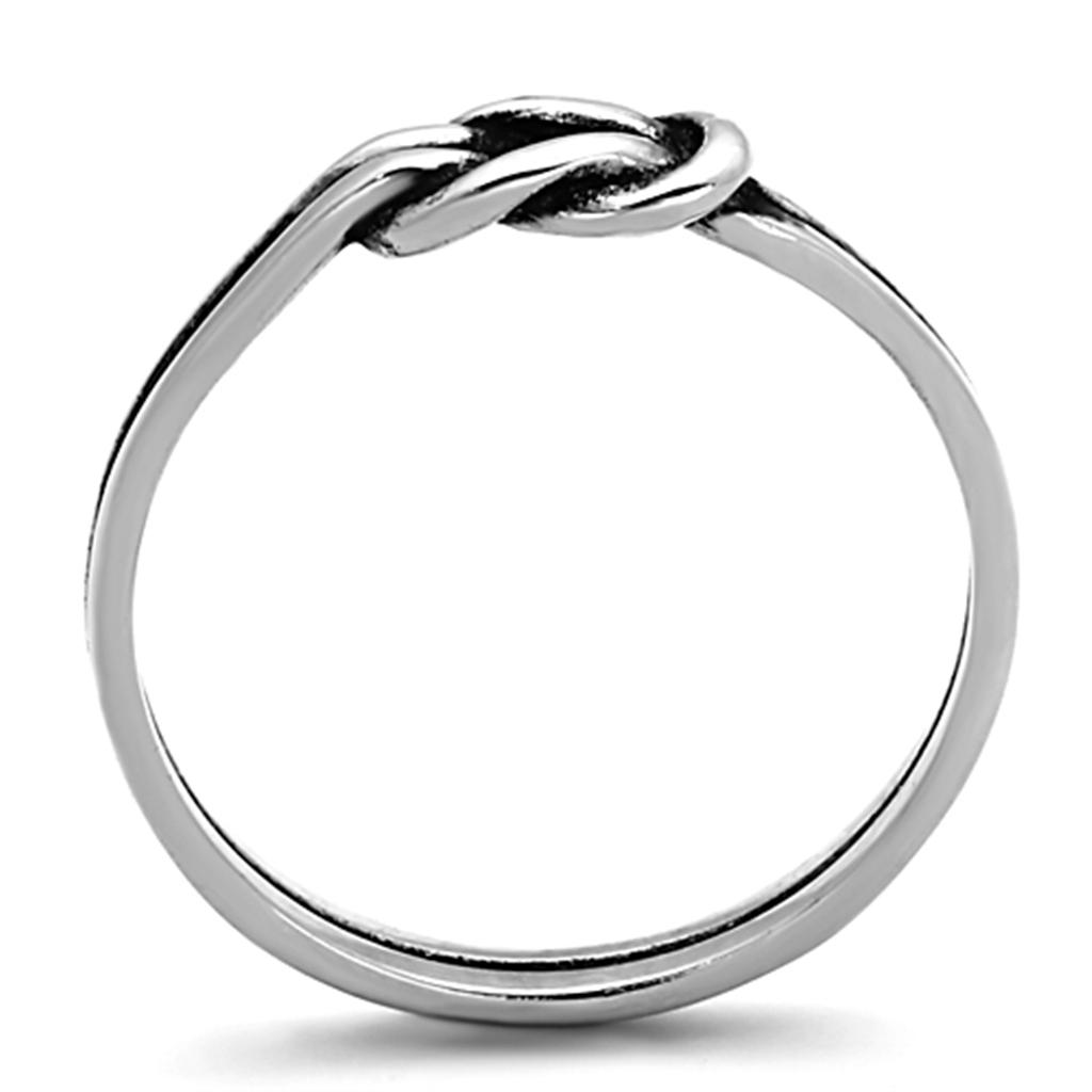High polished (no plating) Stainless Steel Ring with No Stone
