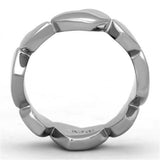 High polished (no plating) Stainless Steel Ring with No Stone