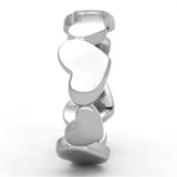 High polished (no plating) Stainless Steel Ring with No Stone