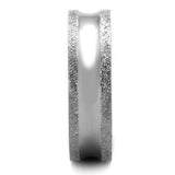 High polished (no plating) Stainless Steel Ring with No Stone