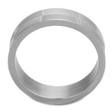 High polished (no plating) Stainless Steel Ring with No Stone