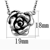 High polished (no plating) Stainless Steel Necklace with No Stone