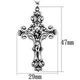 High polished (no plating) Stainless Steel Chain Pendant with No Stone