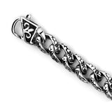 High polished (no plating) Stainless Steel Bracelet with No Stone