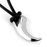 High polished (no plating) Stainless Steel Necklace with No Stone