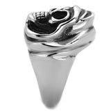 High polished (no plating) Stainless Steel Ring with No Stone
