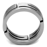 High polished (no plating) Stainless Steel Ring with No Stone