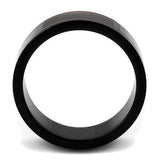 IP Black(Ion Plating) Stainless Steel Ring with Epoxy  in Siam