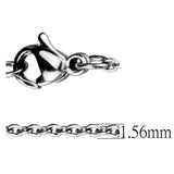 High polished (no plating) Stainless Steel Chain with No Stone