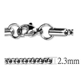High polished (no plating) Stainless Steel Chain with No Stone