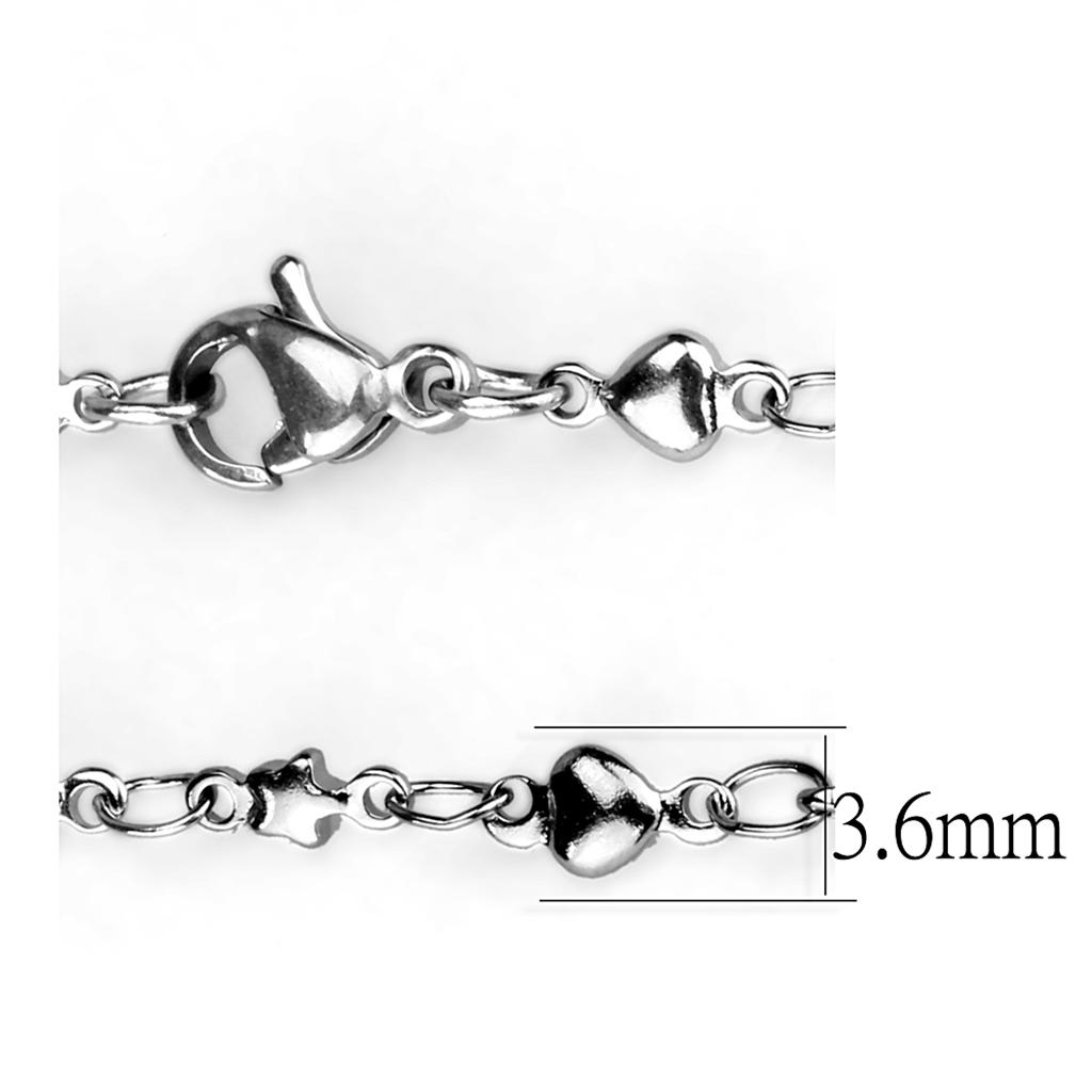 High polished (no plating) Stainless Steel Chain with No Stone