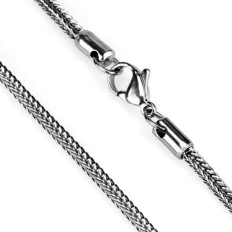 High polished (no plating) Stainless Steel Chain with No Stone