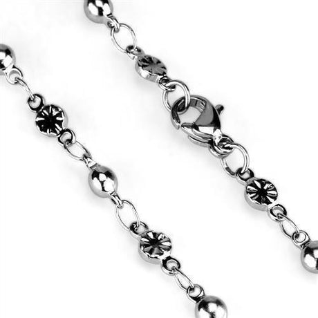 High polished (no plating) Stainless Steel Chain with No Stone