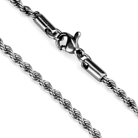 High polished (no plating) Stainless Steel Chain with No Stone