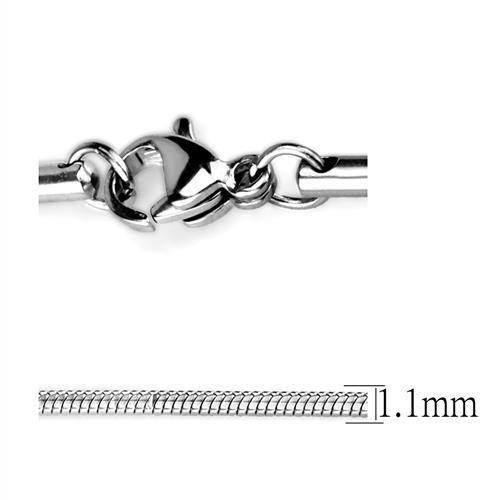 High polished (no plating) Stainless Steel Chain with No Stone