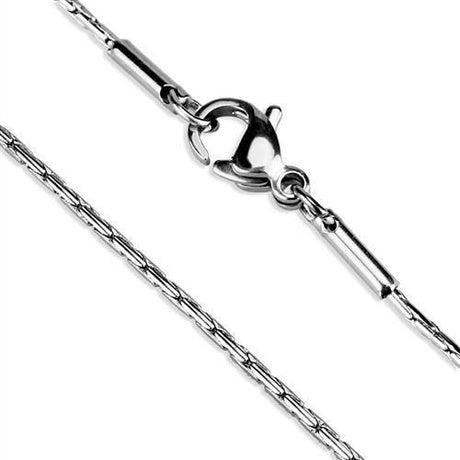 High polished (no plating) Stainless Steel Chain with No Stone