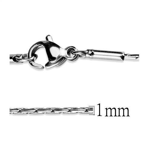 High polished (no plating) Stainless Steel Chain with No Stone
