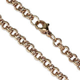 IP Rose Gold(Ion Plating) Stainless Steel Chain with No Stone