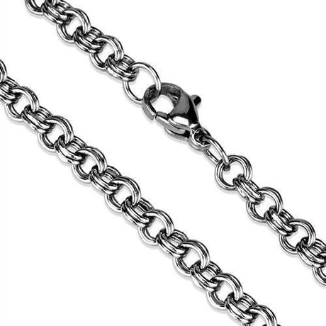 High polished (no plating) Stainless Steel Chain with No Stone