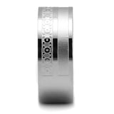 High polished (no plating) Stainless Steel Ring with No Stone