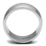 High polished (no plating) Stainless Steel Ring with No Stone