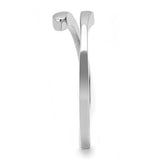 High polished (no plating) Stainless Steel Ring with No Stone