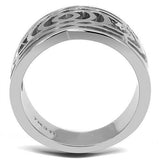 High polished (no plating) Stainless Steel Ring with No Stone