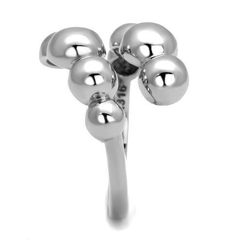 High polished (no plating) Stainless Steel Ring with No Stone