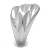 High polished (no plating) Stainless Steel Ring with No Stone