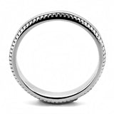 High polished (no plating) Stainless Steel Ring with No Stone