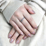 High polished (no plating) Stainless Steel Ring with No Stone