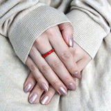 High polished (no plating) Stainless Steel Ring with Top Grade Crystal  in Siam