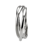 High polished Stainless Steel Interlocking Ring