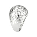 High polished (no plating) Stainless Steel Ring with NoStone in No Stone